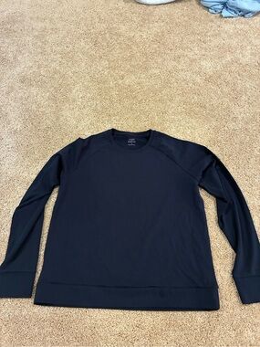 Women’s Cozy Earth -  Navy Crew Neck Shirt